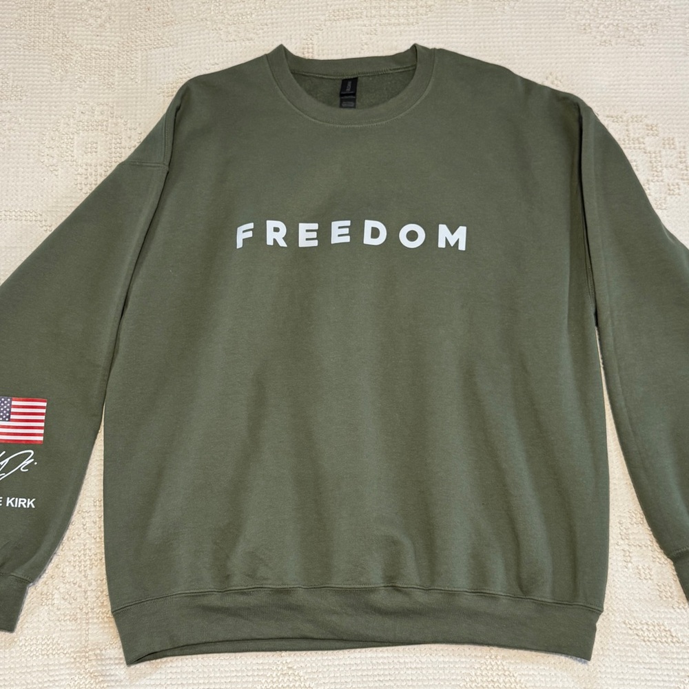 Men's Crewneck Sweater - Olive